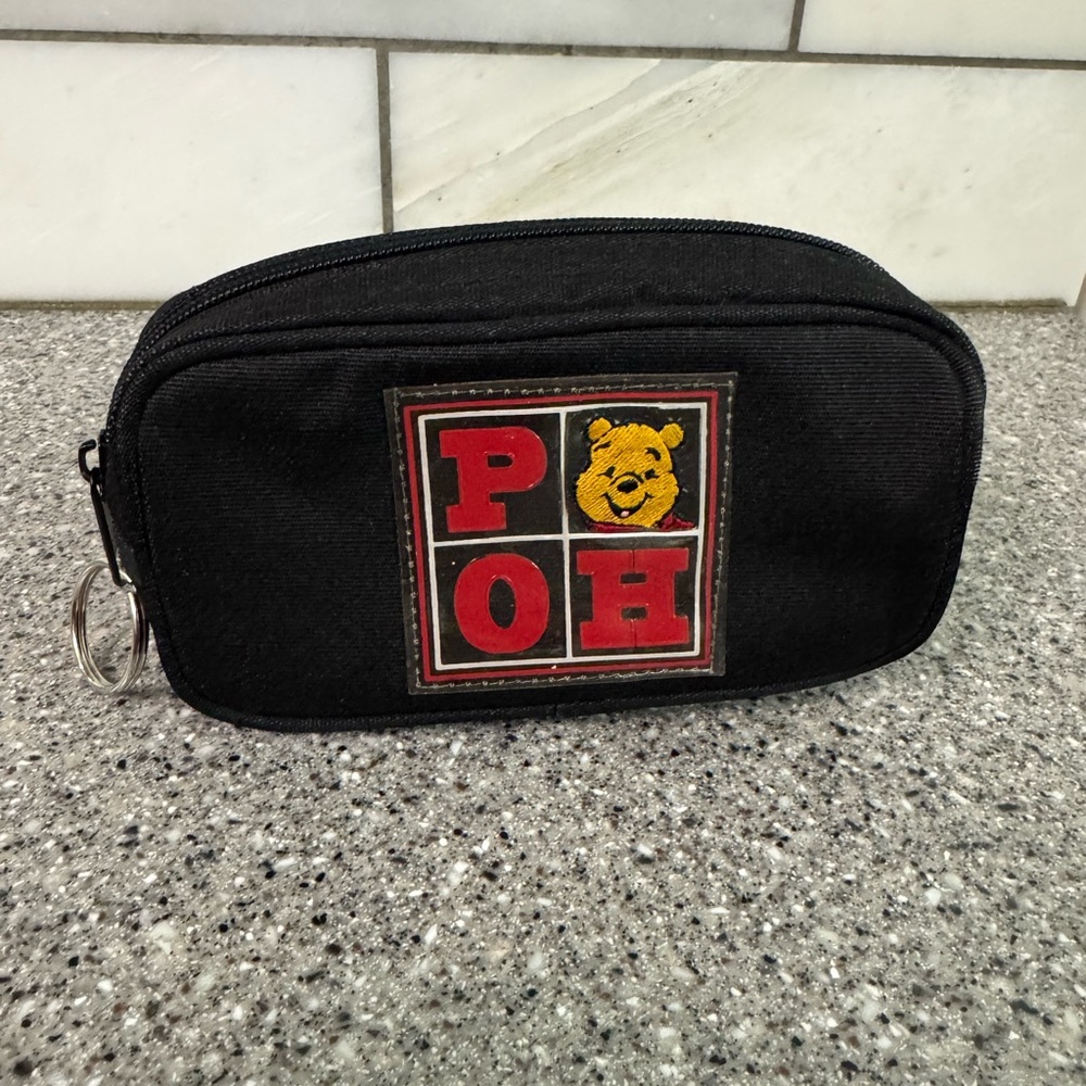 Disney Black Winnie the Pooh Cosmetic Bag